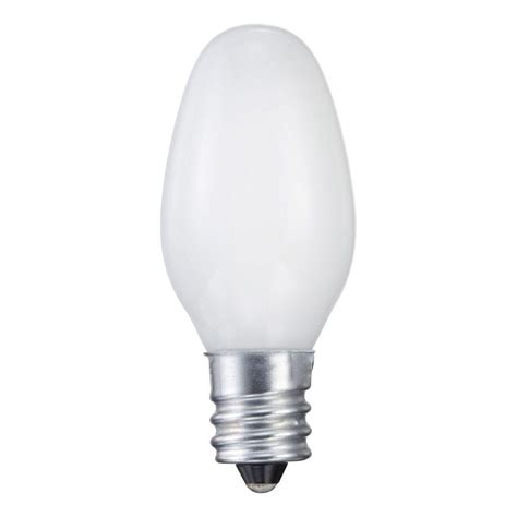 Philips 7 Watt Incandescent C7 Night Light Bulb 2 Pack 415471 The
