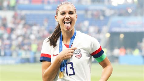 watch access hollywood interview u s women s soccer player alex morgan celebrates world cup