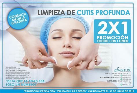 Pin De Siglo Xxi En Promociones Limpieza Facial Tratamientos De La