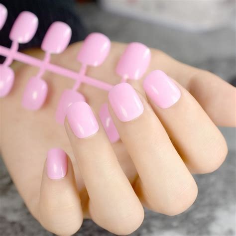 Shady vendors across the country sell them all the time. 24pcs Kids Cute False Nail Tips Baby Pink Full Cover ...