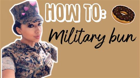 How To Military Sock Bun Youtube