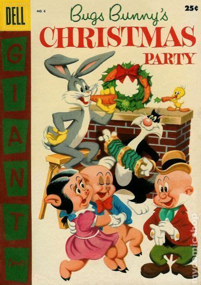 Dell Giant Bugs Bunnys Christmas Party 6 Golden Age Comics Dell