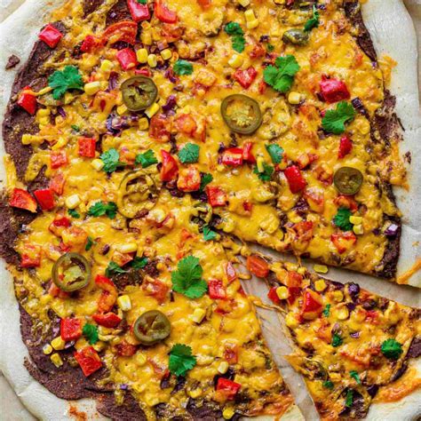 Vegetarian Mexican Pizza Recipe Check Out Learn Eat Karinokada