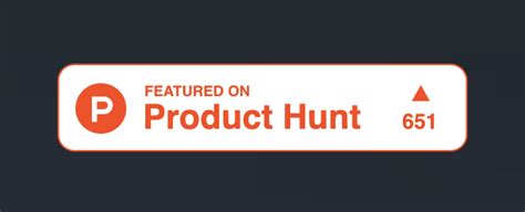 New Feature Add A Product Hunt Upvote Badge To Your Website By