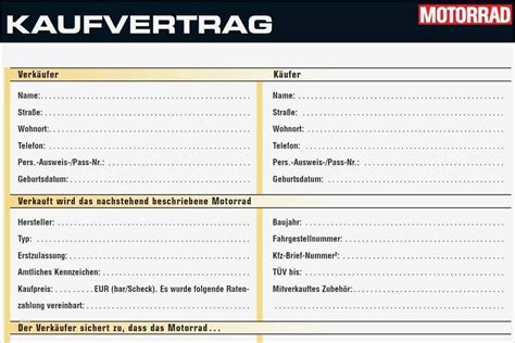 Außerdem sorgt ein solches dokument für rechtssicherheit. Vorlage Verkauf Auto Privat Angenehm Kaufvertrag Motorrad Kaufvertrag Muster Motorrad Images ...