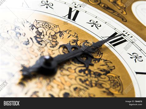 Clock Midnight Time Image And Photo Free Trial Bigstock