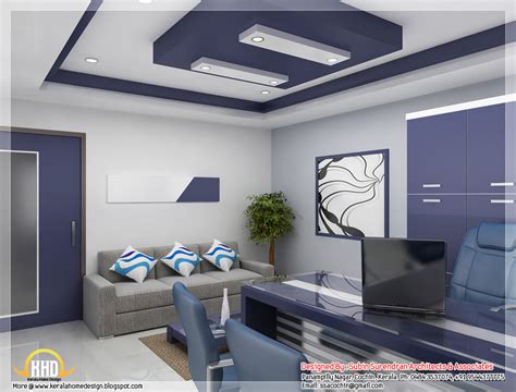 Beautiful 3d Interior Office Designs Kerala Home Design And Floor Plans