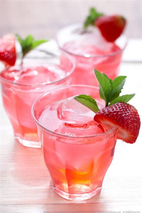 Strawberry Spiked Iced Tea Home Trends Magazine
