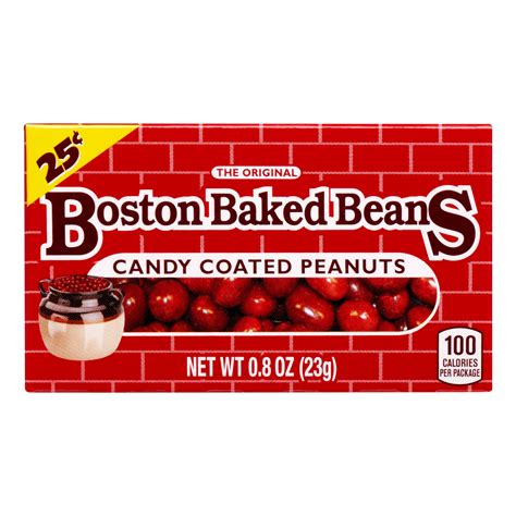 Boston Baked Beans Candy Coated Peanuts 08 Oz Innerpack Of 24