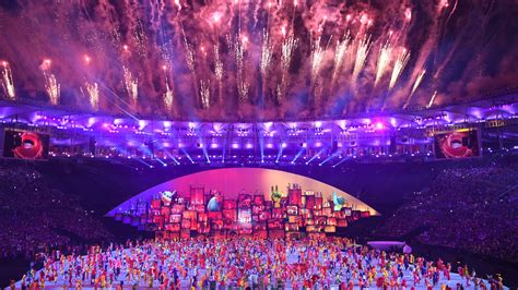 A Gilded Olympics Begin With The Opening Ceremony In Gritty Rio The