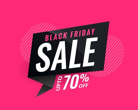 What Is The Usual Discount On Black Friday - discount sale banner for black friday - Download Free Vector Art, Stock