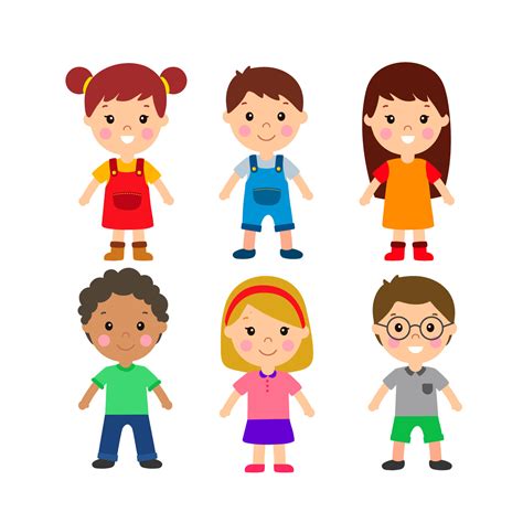 Kids Characters Svg