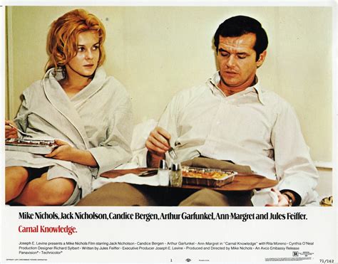 Carnal Knowledge Starring Ann Margret Jack Nicholson Candice Bergen And Arthur Garfunkel