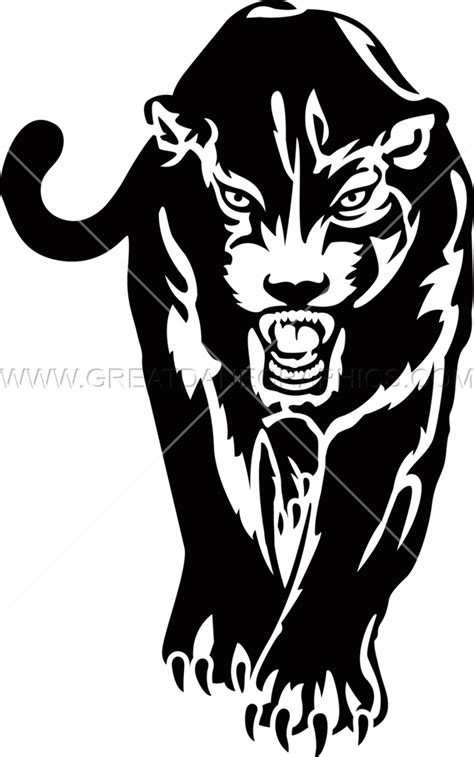 Black Panther Roaring Png