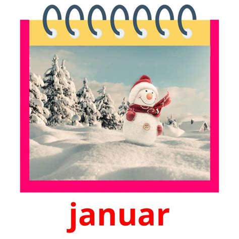 12 Free Months Of The Year Flashcards Pdf Norwegian Words
