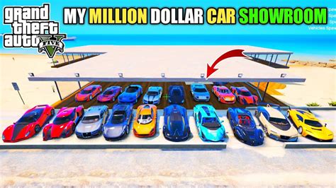 Gta 5 My Million Dollar Super Car Showroom Bb Gaming 20 Youtube