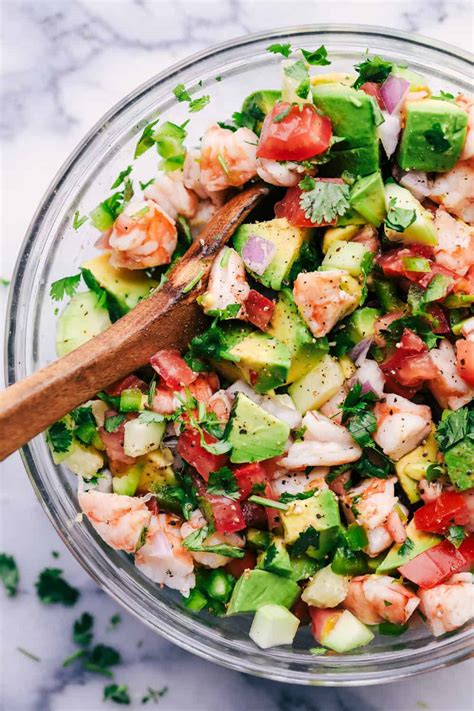 Featured in 5 recipes using only 5 ingredients. Avocado Shrimp Ceviche | The Recipe Critic