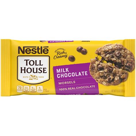Nestle Toll House Milk Chocolate Chips Shop Baking Ingredients At H E B