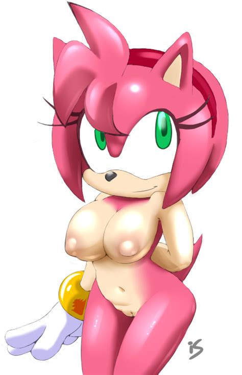 Rule 34 Amy Rose Anthro Breasts Female Female Only Fur Green Eyes