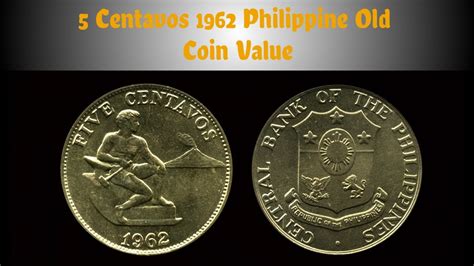 5 Centavos 1962 Philippine Old Coin Value Youtube