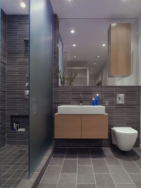 25 Grey Wall Tiles For Bathroom Ideas And Pictures