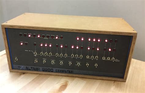 Arduino Fires Up The Altair 8800