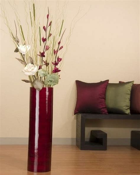 20 Classy Red Floor Vase Design To Fill Empty Space Large Floor Vase Floor Vase Large Vases