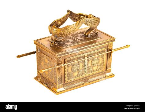 Ark Of The Covenant Isolated On A White Background Stock Photo Alamy