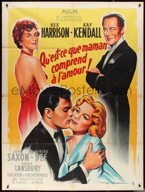 Image For 2p0315 Reluctant Debutante French 1p 1959 Soubie Art Of Rex Harrison