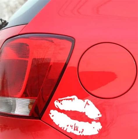 Creative Design Funny Colorful Sexy Lips Mouth Car Sticker Decoration