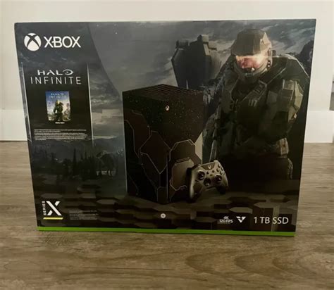Microsoft Xbox Series X Halo Infinite Limited Edition Console Brand