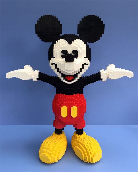 Mickey Mouse Lego Disney Lego Pictures Amazing Lego Creations