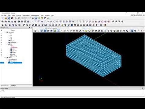 Mesh On Salome To Openfoam Youtube