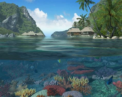 Tropical Island Screensavers Wallpapers Gallery