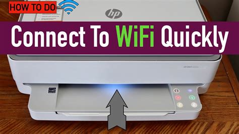How To Connect Hp Envy Printer To Wifi Network Youtube