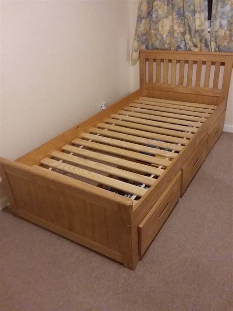 Single Wooden Bed With Drawers In Liberton Edinburgh Gumtree