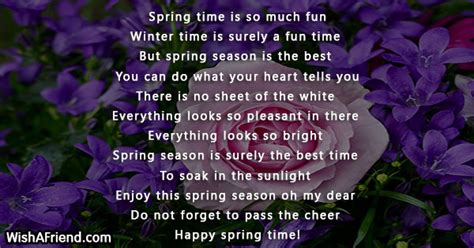 Top 129 Funny Spring Poems