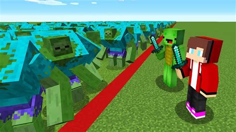 Raid 1000 Mutant Zombie Apocalypse Minecraft Youtube