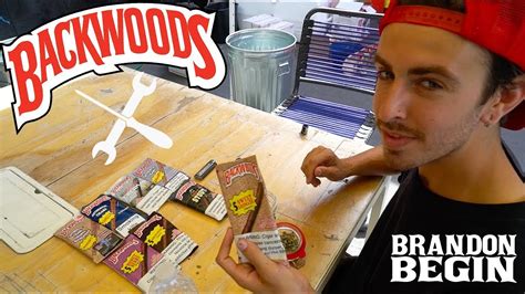 How To Roll A Backwood With Brandon Begin Youtube