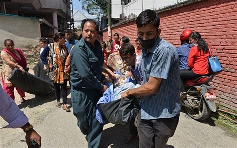 At Least 19 Killed As Another Large Quake Hits Nepal The Times Of Israel