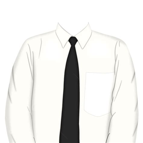 White Shirt With Black Tie White Shirt Suit Suit Tie Png Transparent