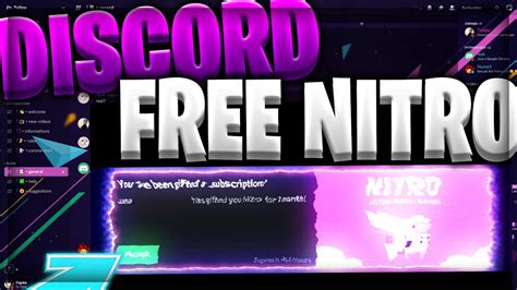 Discord Free Nitro 2020 🚀 How To Get Discord Nitro For Free 2020