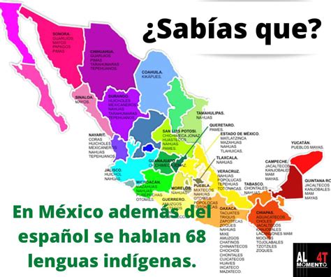 Mapa De Lenguas De Mexico Lenguas Indigenas De America Images