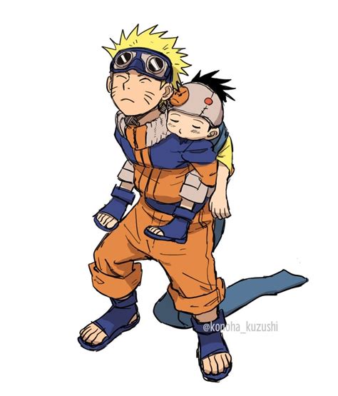 Uzumaki Naruto And Sarutobi Konohamaru Naruto And More Drawn By Konoha Kuzushi Danbooru