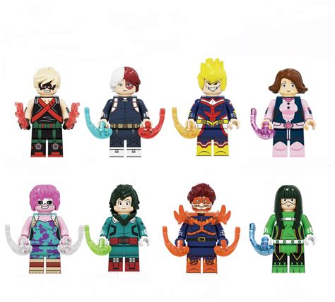 My Hero Academia Character Minifigures Lego Compatible Comic Set