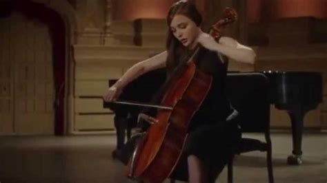The Cello Of Mia Hall Chloë Grace Moretz In The Movie If I Stay Spotern
