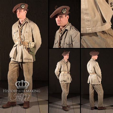 British Khaki Drill Tropical Uniform North Africa 1942 1943