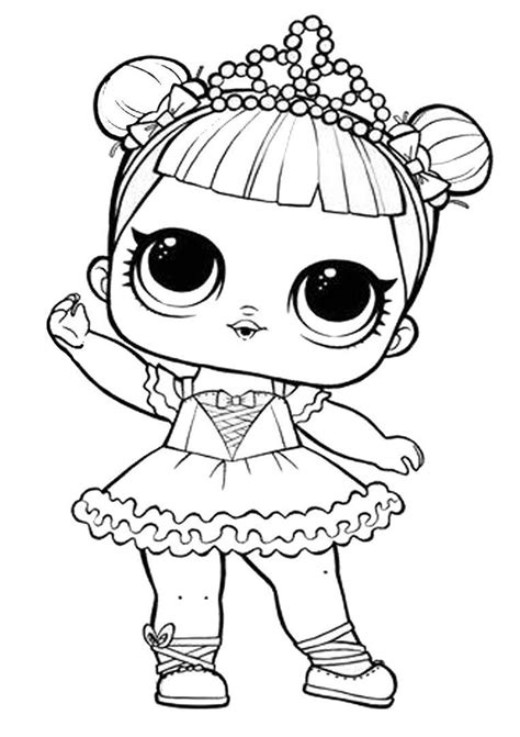 Lol Surprise Coloring Page Lol Dolls Birthday Coloring Pages