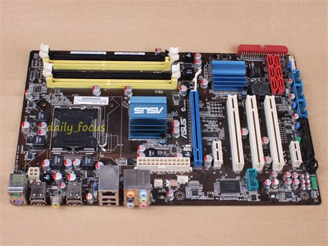 Asus P5ql Pro Lga775 Socket Intel Motherboard For Sale Online Ebay