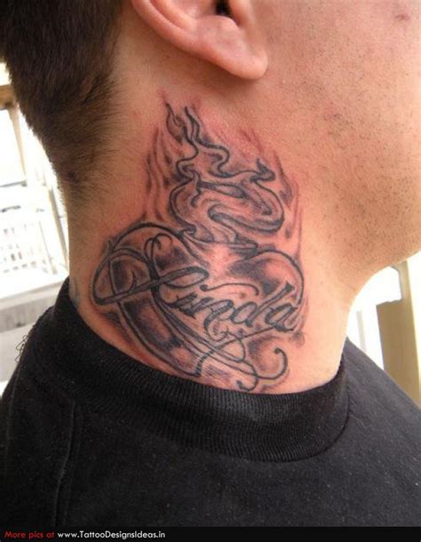 Tattoo Design Of Heart Neck Tattoos Tattoomagz › Tattoo Designs